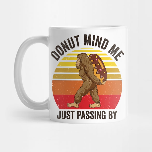 Bigfoot Sasquatch Jeti Donut by Tom´s TeeStore